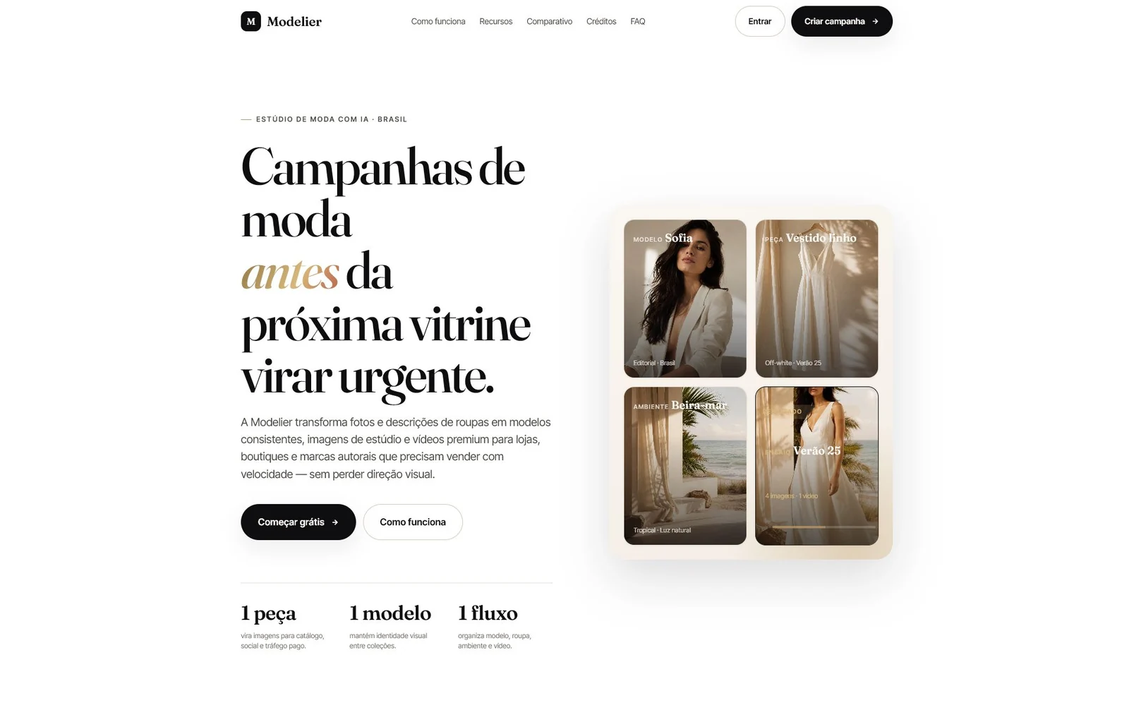 Site real do Modelier